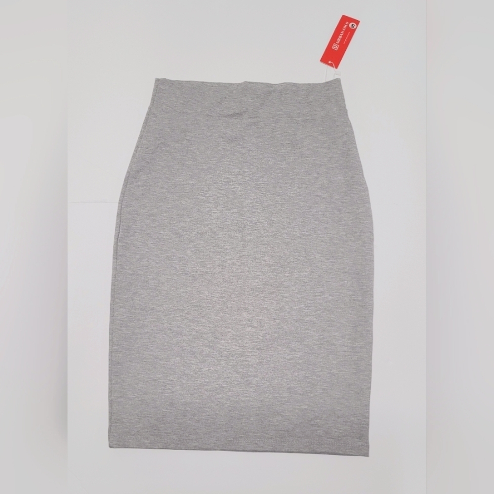Urban Coco S Sweat Skirt Form Fitted Bodycon Stretch NWT